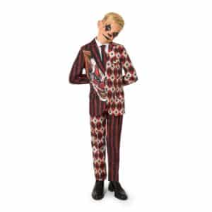 SuitmeisterÂ® Scary Clown Børnejakkesæt
