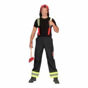 Brandmand Bukser Med Seler Kostume