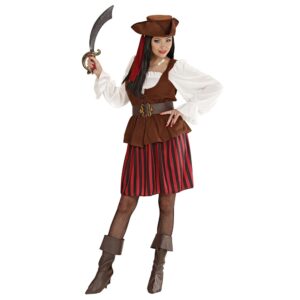 Pirat Kostume Brun