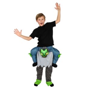 Carry Me Zombie Børnekostume Grøn