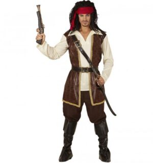 Caribisk Pirat Kostume