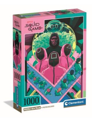 Clementoni HQC Squid Game 2-2 Jigsaw Puzzle 1000 pieces 2D Puslespil
